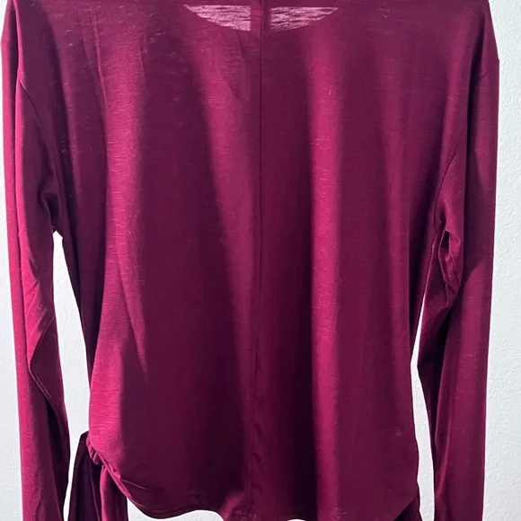 Love Riche Deep Red Blouse - Picture 2 of 4